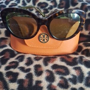 Tory Burch Tortoise Shell Sunglasses